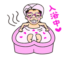 Pink fairy Lady Momo sticker #911896