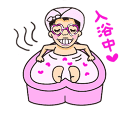 Pink fairy Lady Momo sticker #911896