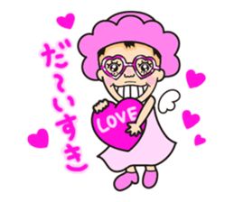 Pink fairy Lady Momo sticker #911907