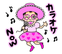 Pink fairy Lady Momo sticker #911910