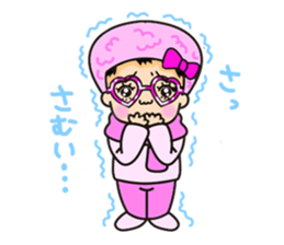 Pink fairy Lady Momo sticker #911911