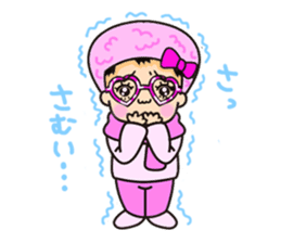 Pink fairy Lady Momo sticker #911911