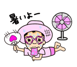 Pink fairy Lady Momo sticker #911912