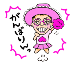 Pink fairy Lady Momo sticker #911913