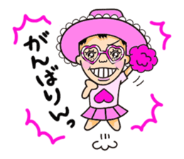 Pink fairy Lady Momo sticker #911913