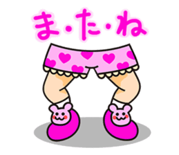 Pink fairy Lady Momo sticker #911918