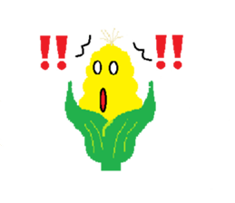 corn-beans sticker #911944