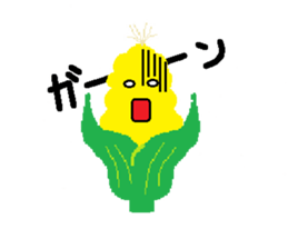 corn-beans sticker #911946