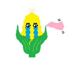 corn-beans sticker #911949