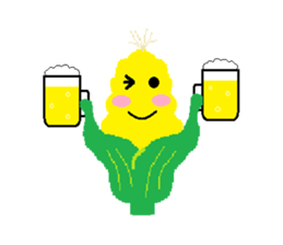 corn-beans sticker #911951