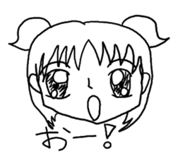 A poor lovely girl sticker #911975