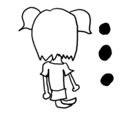 A poor lovely girl sticker #911984