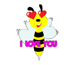 Bee Nina sticker #912006
