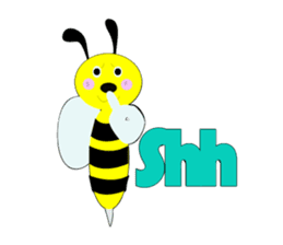 Bee Nina sticker #912013