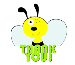 Bee Nina sticker #912014