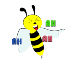 Bee Nina sticker #912018