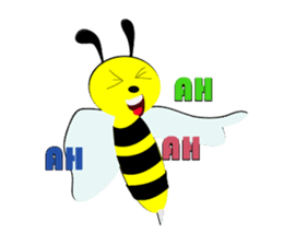 Bee Nina sticker #912018