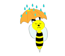 Bee Nina sticker #912019