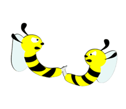 Bee Nina sticker #912020