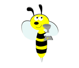 Bee Nina sticker #912034