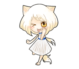 Neko Angora sticker #912695