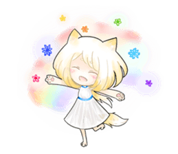 Neko Angora sticker #912701