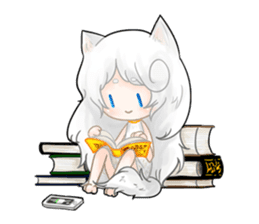 Neko Angora sticker #912714