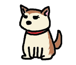 Dog like a cat like a dog sticker #912719