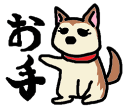 Dog like a cat like a dog sticker #912720