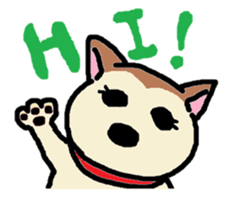 Dog like a cat like a dog sticker #912723