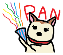 Dog like a cat like a dog sticker #912725