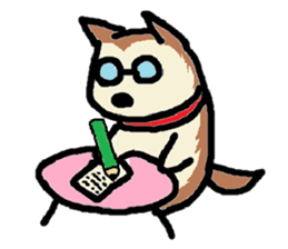 Dog like a cat like a dog sticker #912733