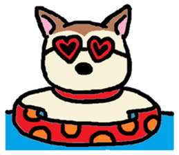 Dog like a cat like a dog sticker #912735