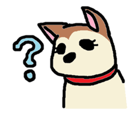 Dog like a cat like a dog sticker #912739