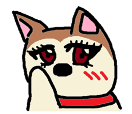 Dog like a cat like a dog sticker #912743