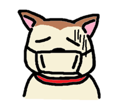 Dog like a cat like a dog sticker #912747