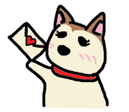 Dog like a cat like a dog sticker #912750