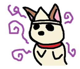 Dog like a cat like a dog sticker #912752