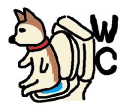 Dog like a cat like a dog sticker #912753