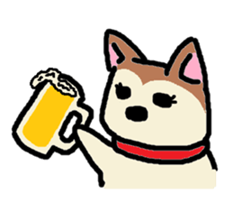 Dog like a cat like a dog sticker #912756