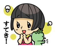 Japanese kappa and okappa sticker #913281