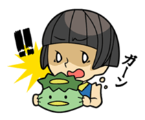 Japanese kappa and okappa sticker #913283