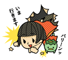 Japanese kappa and okappa sticker #913285