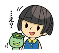 Japanese kappa and okappa sticker #913292