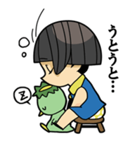 Japanese kappa and okappa sticker #913298