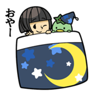 Japanese kappa and okappa sticker #913300