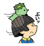 Japanese kappa and okappa sticker #913304