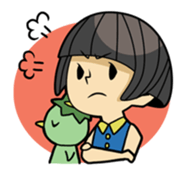 Japanese kappa and okappa sticker #913306