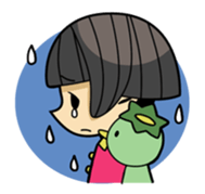 Japanese kappa and okappa sticker #913307