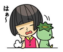 Japanese kappa and okappa sticker #913312